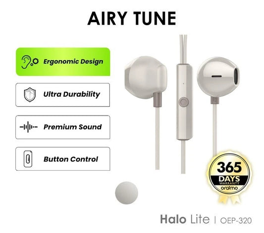 Oraimo Wired Earphone Halo Lite OEP-320