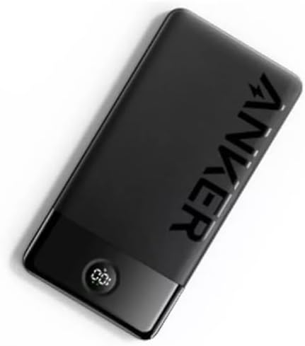 ANKER POWER BANK 10000MAH 12W 2-PORTS - BLACK - A1237H11