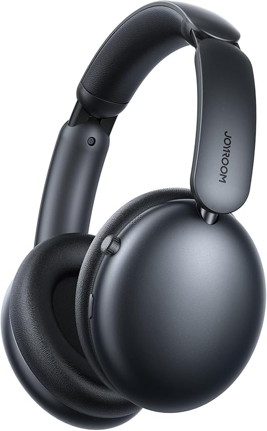 Joyroom JR-JH1 Bluetooth Headphones - Over-Ear ANC Noise-Canceling Wireless Headset - Black
