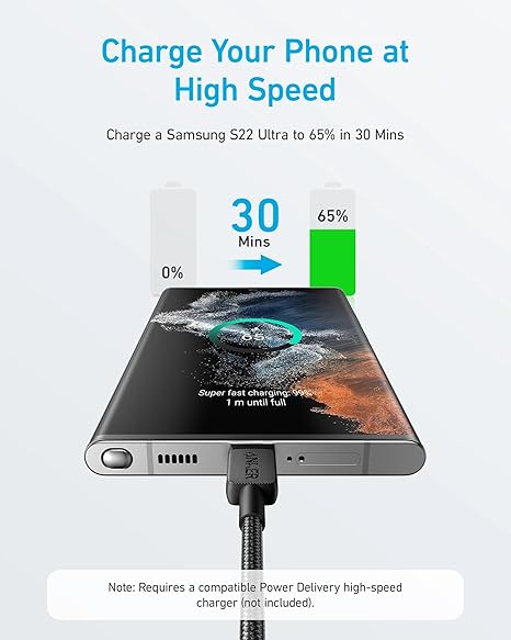 Eeun PD 60W Type-C To Type-C Data & Charging Cable 5481
