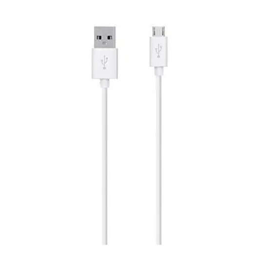 E-train USB-A to Micro Cable 1M - White