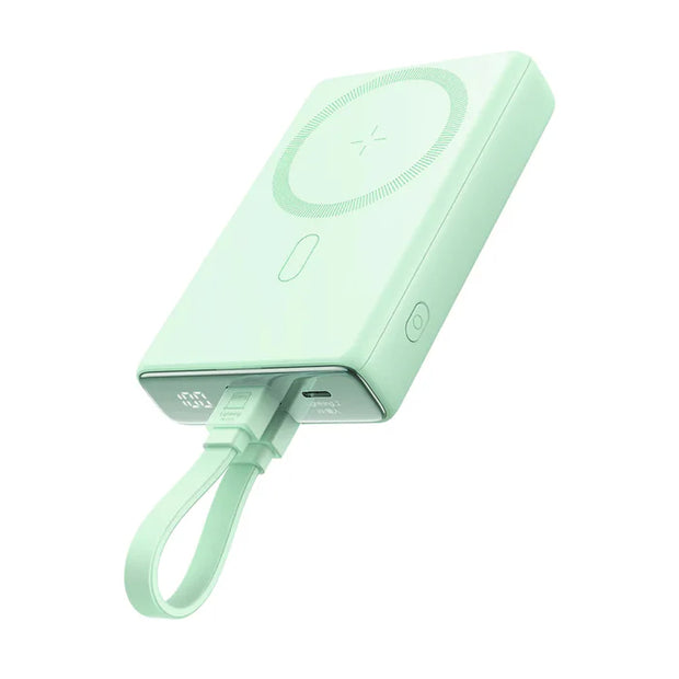 JoyRoom JR-PBM01 Magnetic Wireless Power Bank 10000mAh 20W - Green