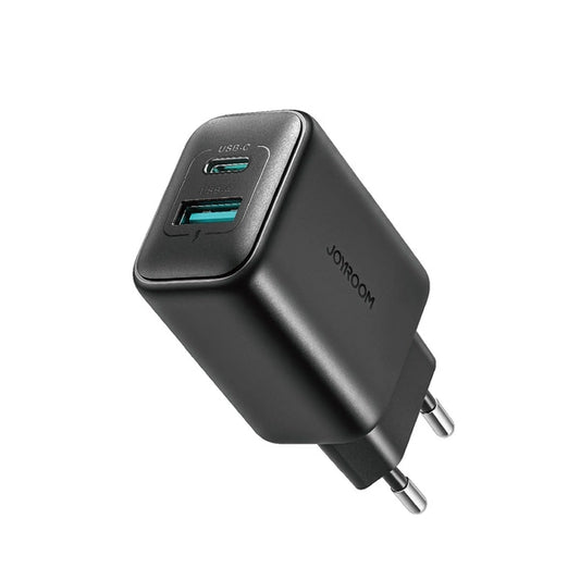 JOYROOM JR-TCF13EU Dual-Port (A+C) 25W Power Charger - black