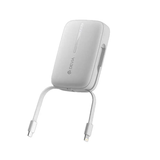 DEVIA Kintone Series Built-in Dual Cable Power Bank 10000mAh