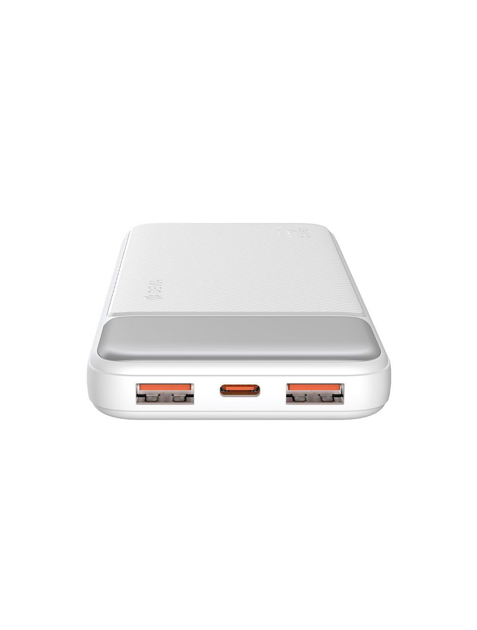 DEVIA MP-76-W Smart Series Power Bank With Digital Display 10000mAh 22.5W Full Compatible - White