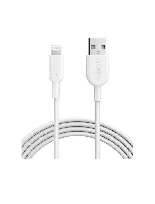 anker powerline II with lightning 3ft NEW White