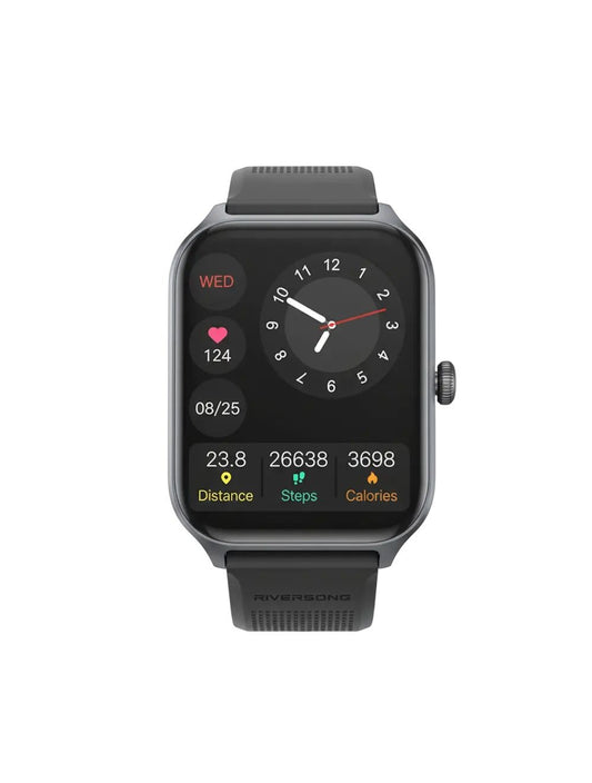 Riversong Motive 7E Smart Watch SW75 - Space Gray