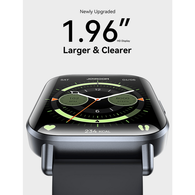 Joyroom Fit-Life Series Smart Watch 1.96 Inch Space Grey - JR-FT3S