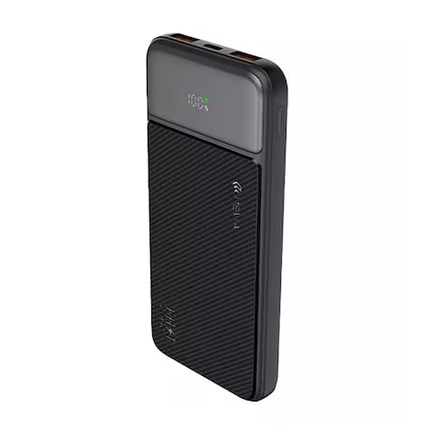 DEVIA MP-76-B Smart Series Power Bank With Digital Display 10000mAh 22.5W Full Compatible - Black