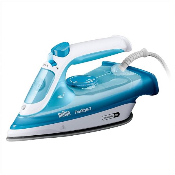 Braun Texstyle 3 Iron  2400 Watt  White/Blue- FI3144BL