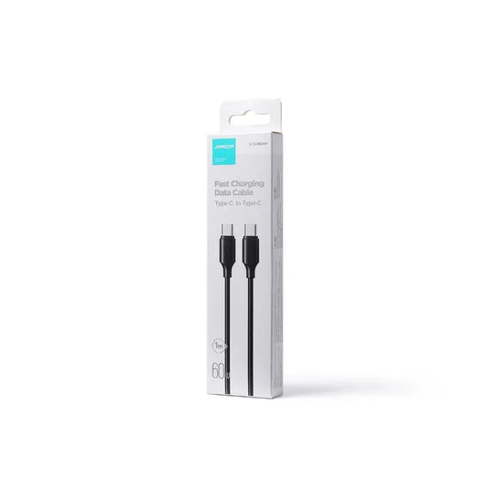 Joyroom Fast Charging Data Cable T.c To T.c 60W A9 Black