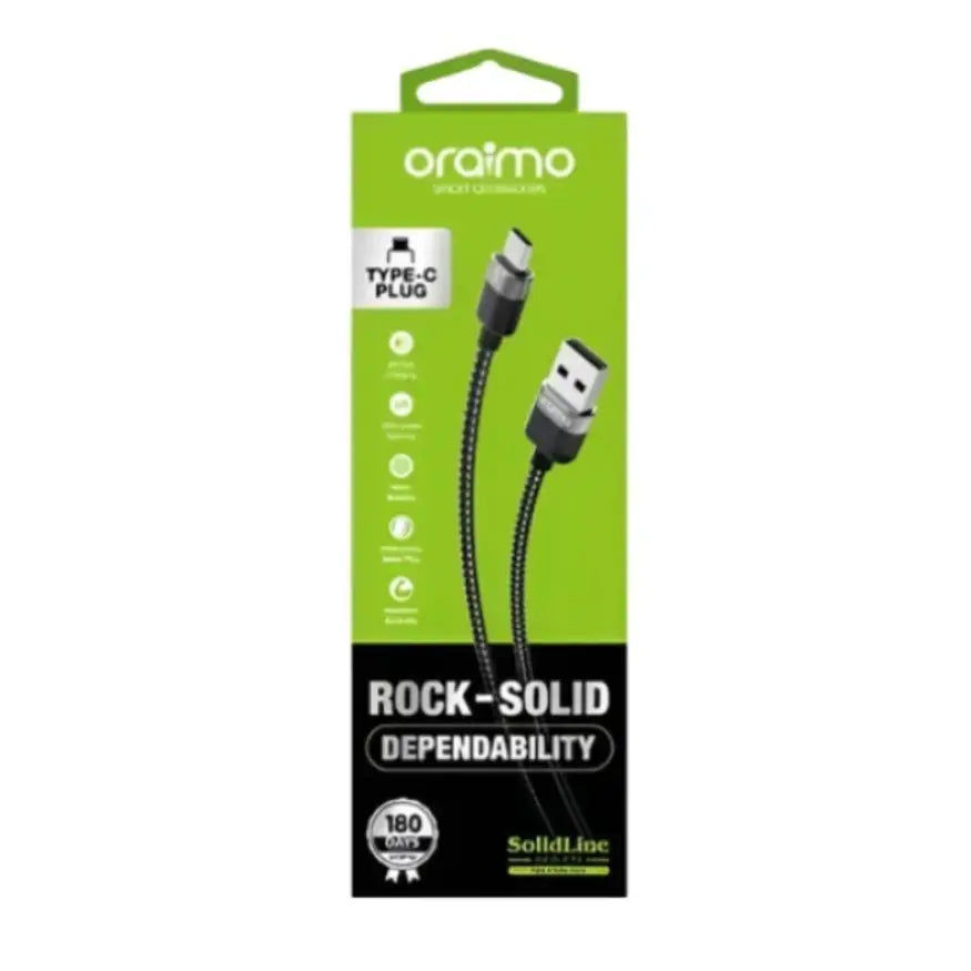 Oraimo SolidLine Micro USB Cable OCD-M72 1M - Black
