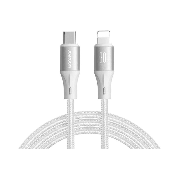 Joyroom Fast Charging Data Cable Type-c To Lightning 30W PD S-A9 White