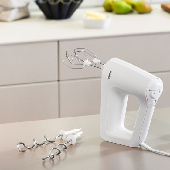 Braun MultiMix 3 Hand Mixer 450 Watt White HM3000WH