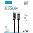 DADU PD FAST DATA CABLE Type-C to Lightning 27W DC-C211