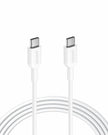 anker powerline II USB-C to USB-C 2.0 6ft - White