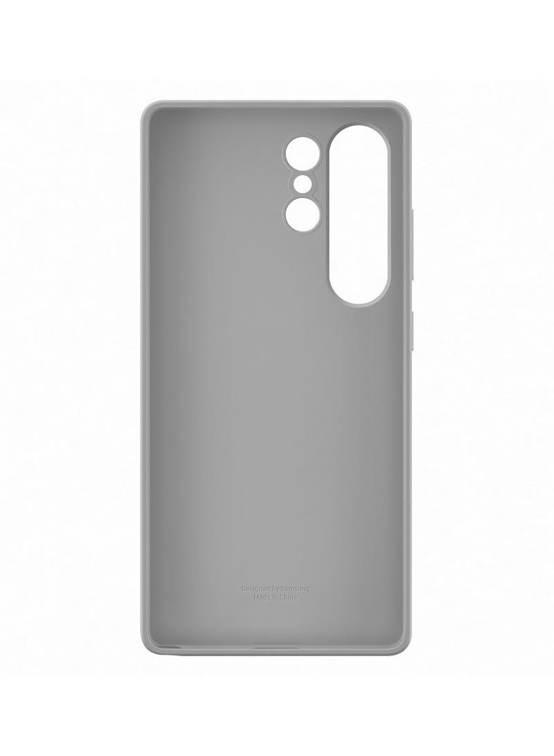 Galaxy S25 Ultra Genuine Silicone Phone Case Grey