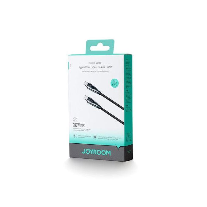 Joyroom Pioneer Series SA31-CC5 USB-C / USB-C cable 240W 1.2m - black