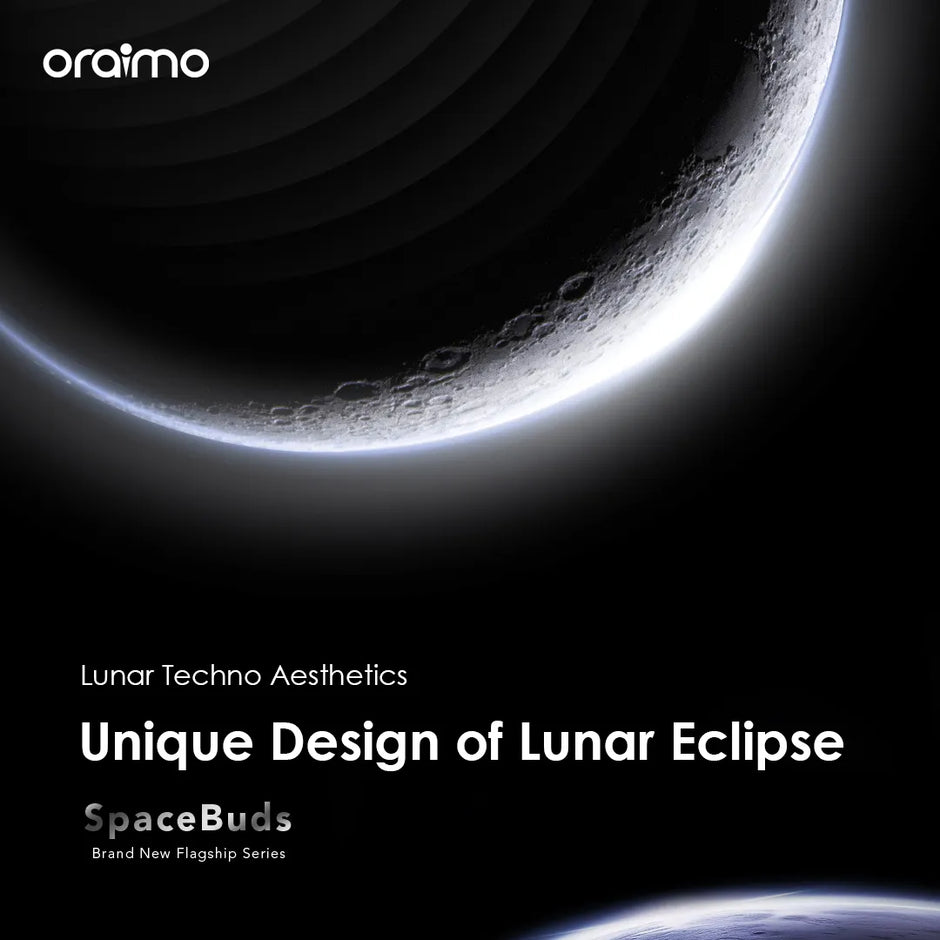 Oraimo SpaceBuds Hybrid ANC Wireless Earbuds OTW-630 - Space Grey