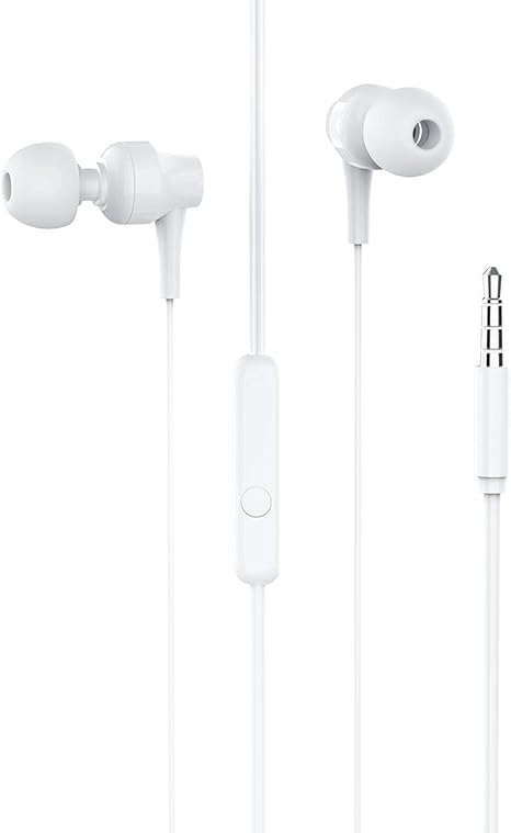 Wired earphones HF VIDVIE HS653 white