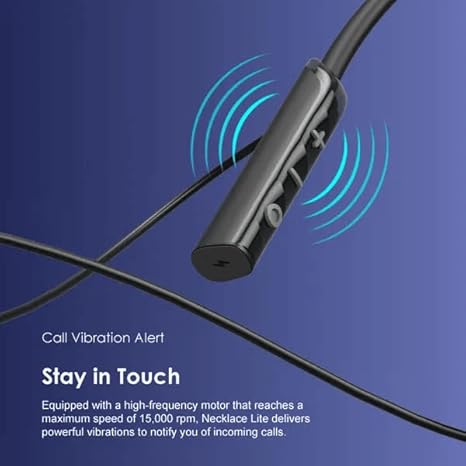 Oraimo Necklace Lite OEB-311 Bluetooth Neckband Wireless in Ear Earphones - Black