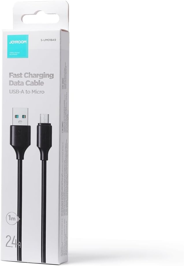 Joyroom Fast Charging Data Cable Usb-A To Micro A9 Black