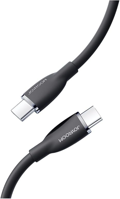 JOYROOM USB-A to USB-C Liquid Silicone Fast Charging Data Cable  SA29 - Black