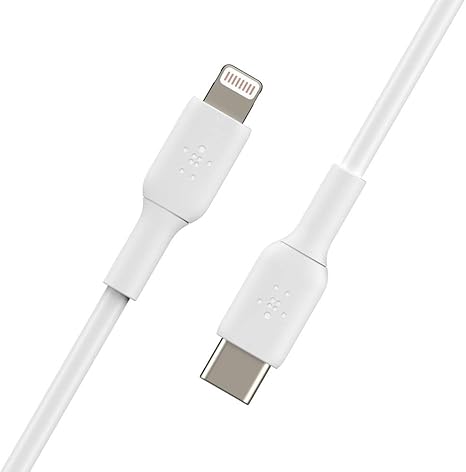 Belkin BOOSTCHARGE USB-C to Lightning Cable 1m White