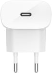 Belkin 18W USB-C PD Wall Charger + USB-C to Lightning Cable White