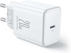 Joyroom JR-TCF06 Fast charger with USB-C 20W PD - White