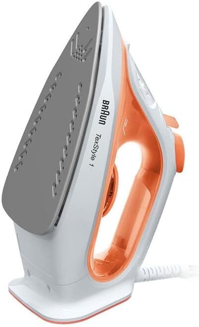Braun Texstyle 1 Iron  1900 Watt  White/ORANGE – SI1009OR