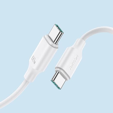 Joyroom Fast Charging Data Cable T.c To T.c 60W A9 White
