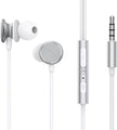 Joyroom Wired Series JR-EW03 Metal wired in-ear headphones - silver