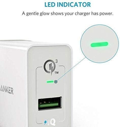 anker powerport +1 with quick charge 3.0 - White
