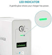 anker powerport +1 with quick charge 3.0 - White