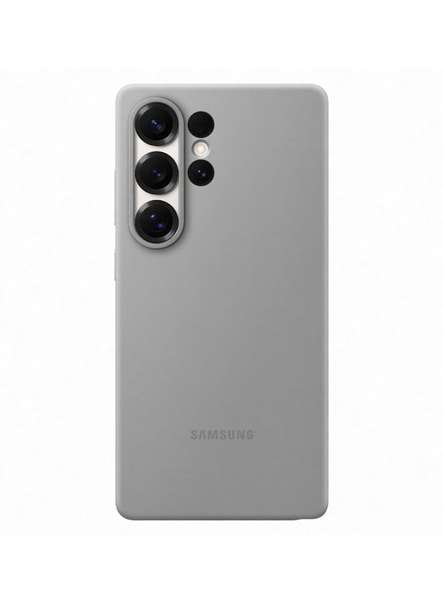 Galaxy S25 Ultra Genuine Silicone Phone Case Grey