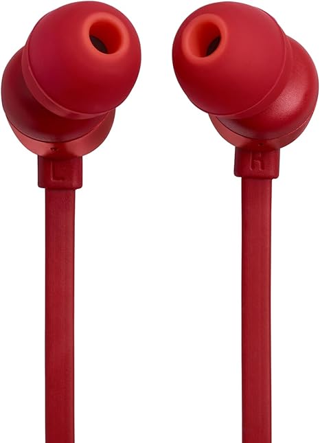 JBL Tune In-Ear Wireless Headphones Red