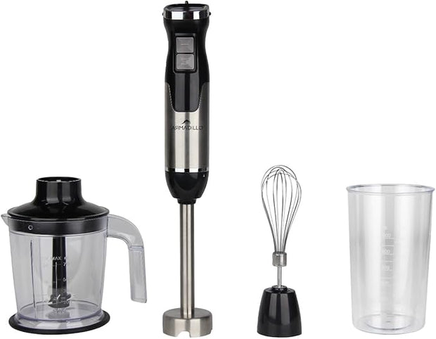 Armadillo Hand Blender Stainless Steel Body 1000