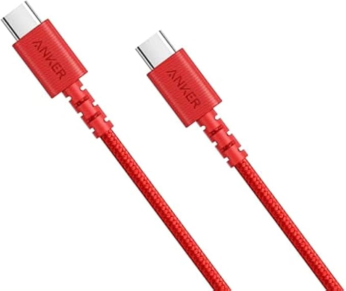 anker powerline select+ usb-c to usb 2.0 cable - Red
