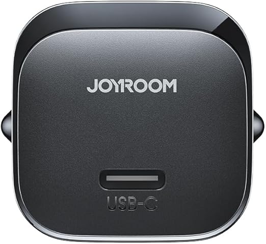 Joyroom JR-TCF02EU PD 20W Mini Intelligent  Fast Charger with C to C Cable - 1M - Black