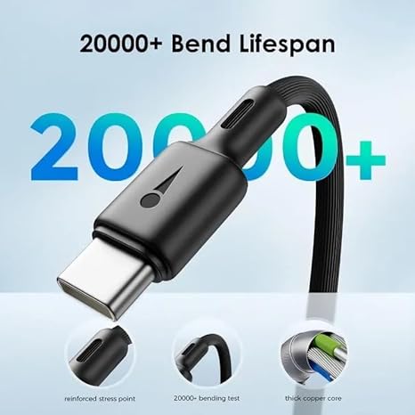 Oraimo OCD-114CC USB-C to USB-C Cable 60W 3A Fast Charging Robustline Data Cable