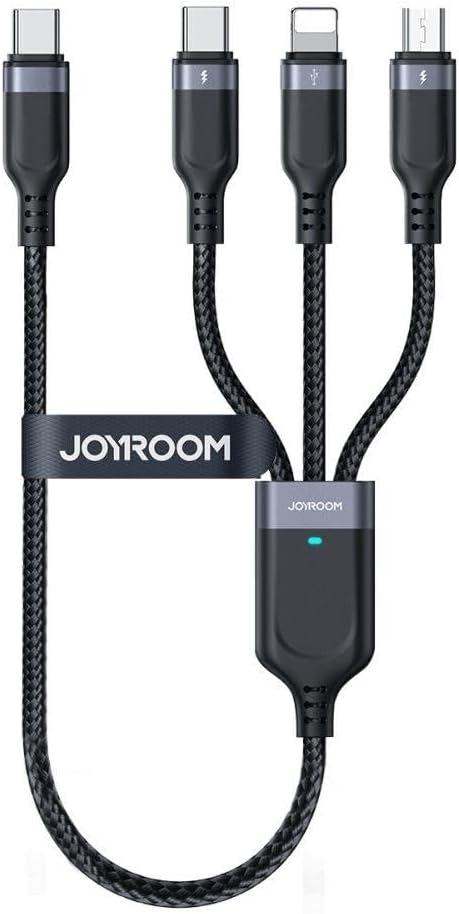 JOYROOM 3-in-1 Data Cable USB-A to Lightning+Type-C+Micro S-A18