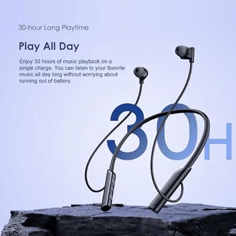 Oraimo Necklace Lite OEB-311 Bluetooth Neckband Wireless in Ear Earphones - Black