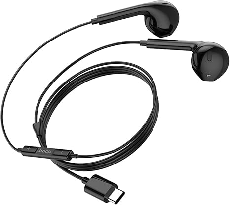 HOCO M101 Wired Earphone Type-C - 1.2M - Black