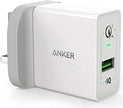 anker powerport +1 with quick charge 3.0 - White