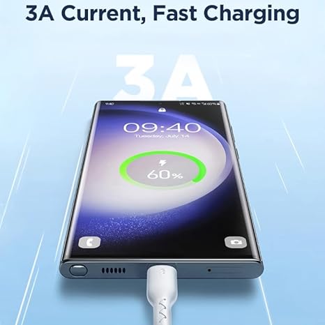 Joyroom S-A26 Flash-Charge 3A USB-A to Lightning Fast Charging Data Cable 1M