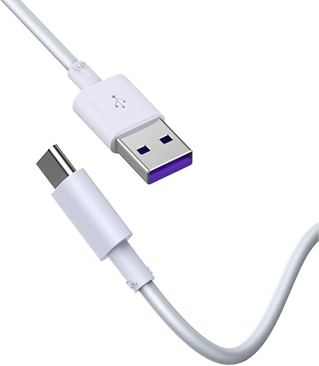 Devia EC306 Shark series supercharge USB to Type-C Cable 5A - 1.5M - White