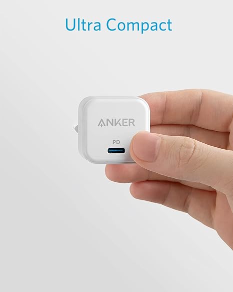 anker powerport III - 20w - White