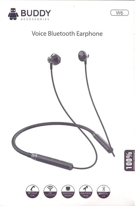 BUDDY VOICE BLUETOOTH EARPHONE W6
