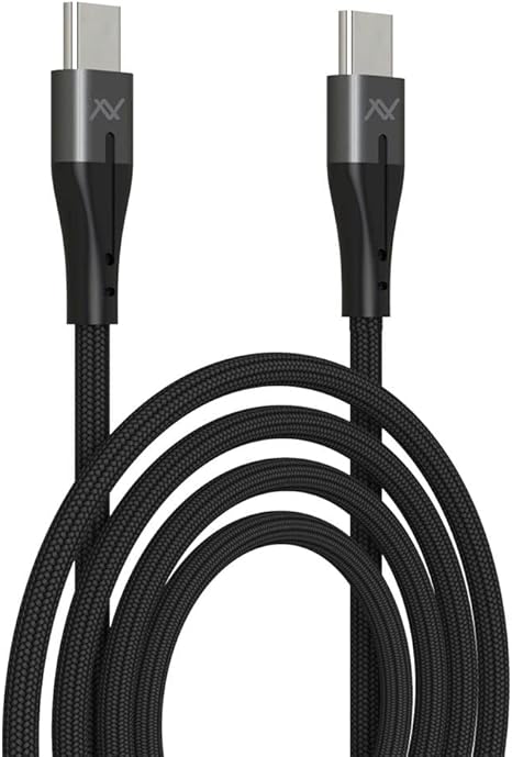 LAVVENTO (MP39B) PD Fast Charging Cable USB-C to USB-C 1M - Black